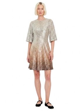 Old Navy Warm Ombre Sequin Dress Size Large